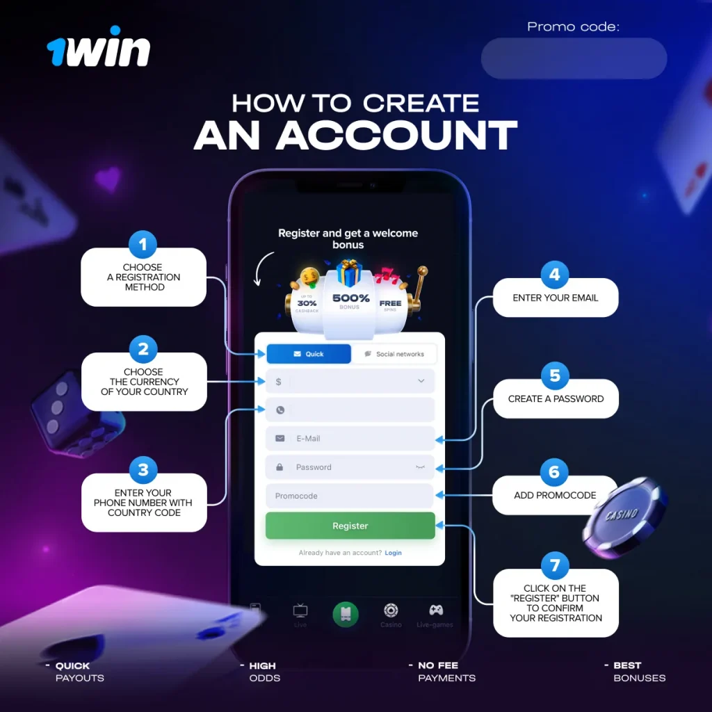 Registro 1win