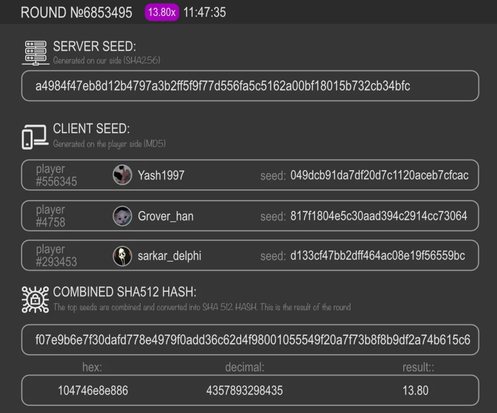 Hash RNG